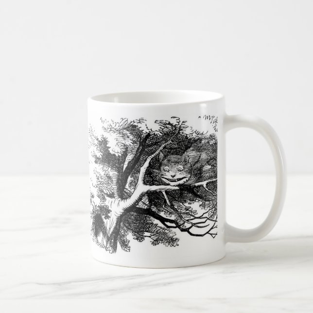 Mug Le chat de Cheshire (Droite)