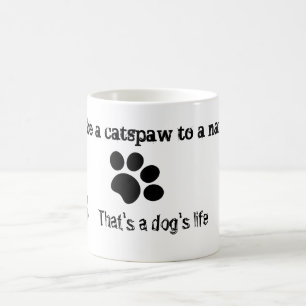 Mug Le chat de Narcissist vit une citation de la vie d