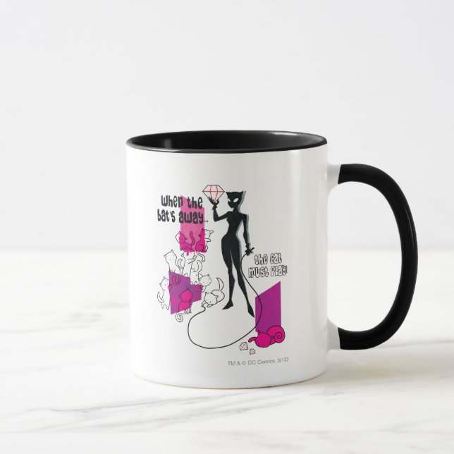 Mug Le chat doit jouer (Droite)