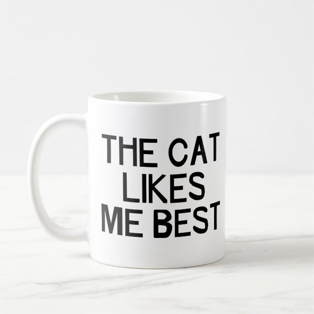 Mug Le chat m'aime (Gauche)