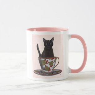 Mug Le Chat noir à la télé