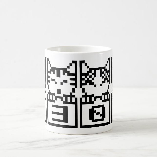 MUG LE CHATS M30W 8 BITS (Centre)