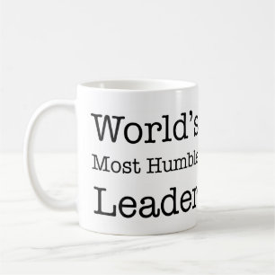 Mug Le chef le plus humble du monde