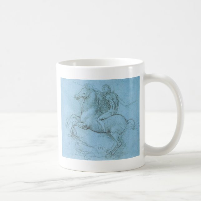 Mug Le cheval et le cavalier de da Vinci (Droite)