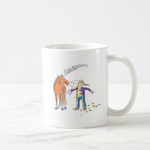 Mug Le cheval éternue bande dessinée drôle