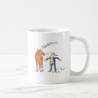 Mug Le cheval éternue bande dessinée drôle