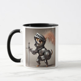 Mug Le chevalier chihuahua, protecteur du royaume.