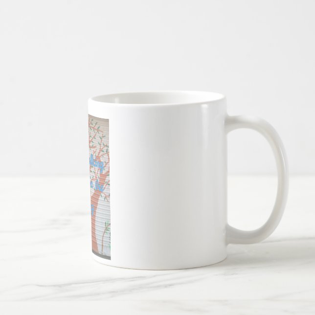 Mug "Le chien du soir marche effrayant" - Je déteste m (Droite)