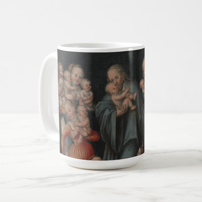 Mug Le Christ bénissant les enfants (Devant gauche)