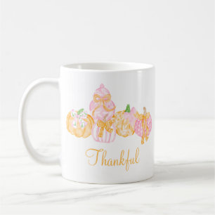 Mug Le Citrouille de Preppy annonce la fête de Thanksg