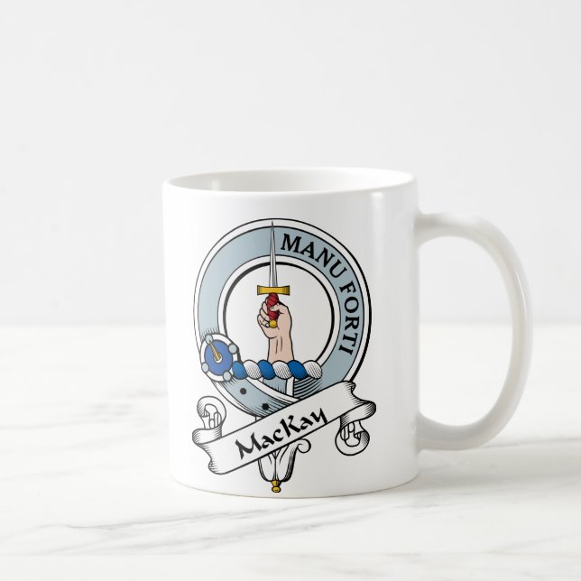 Mug Le clan de MacKay Badge (Droite)