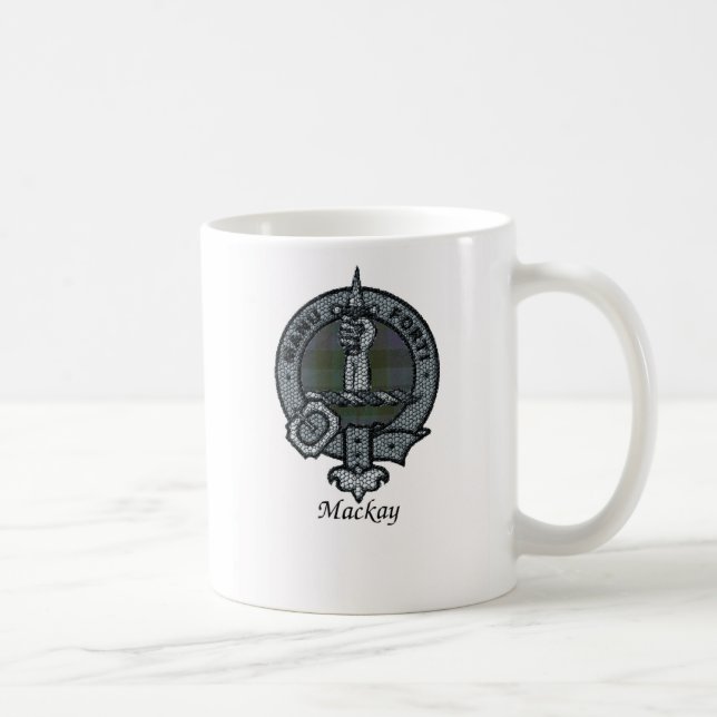 Mug Le clan de Mackay Crest (Droite)