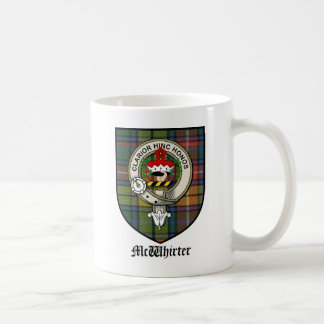 Mug Le clan de McWhirter Crest le tartan d'insigne