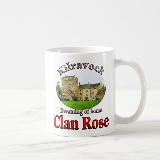 Mug Le clan s'est levé rêvant du château à la maison (Droite)