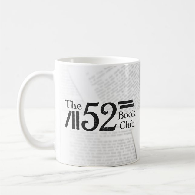Mug Le club de 52 livres (Gauche)