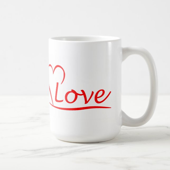 Mug Le Coeur de l'amour (Droite)