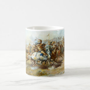 Mug Le combat de Custer par Charles Marion Russell