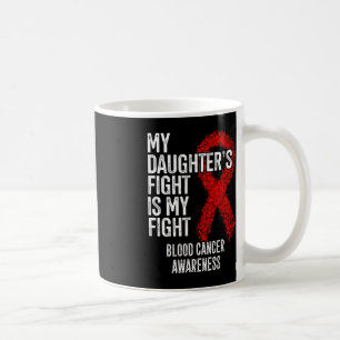 Mug Le combat de ma fille est ma lutte contre le cance