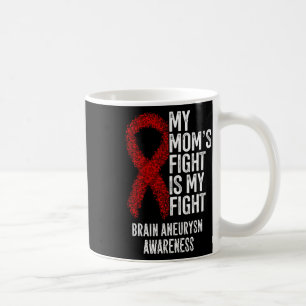 Mug Le combat de maman est mon combat Cerveau Aneurysm