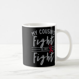 Mug Le combat de My Cousin est Mon combat Anémie de la