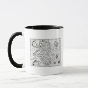Mug Le comté du Leinster avec la ville de Dublin