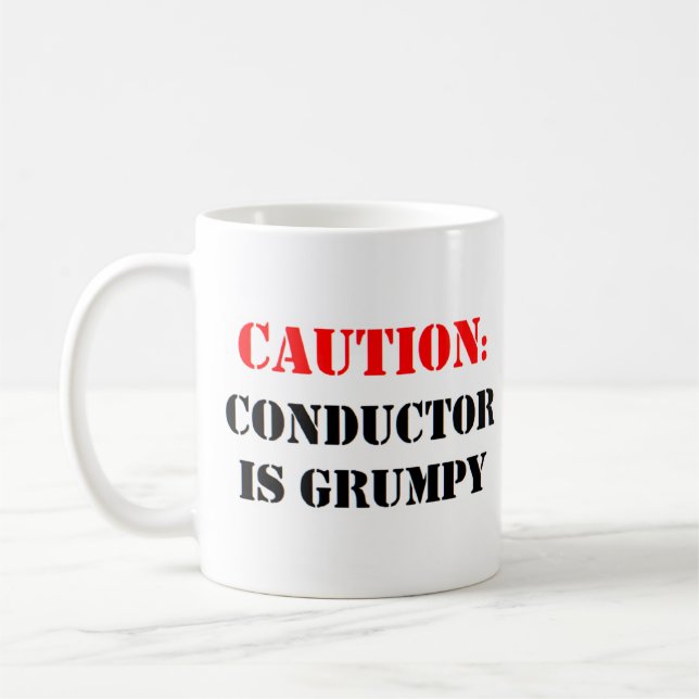 Mug le conducteur est grincheux (Gauche)