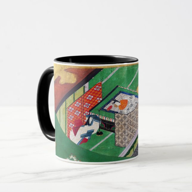 Mug Le Conte de Genji, Tawaraya Sotatsu (Devant gauche)