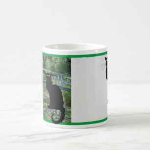 Mug Le Conversation Noir dans le pont japonais
