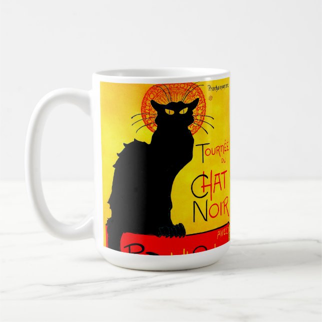 Mug Le Conversation Noir Vintage (Gauche)