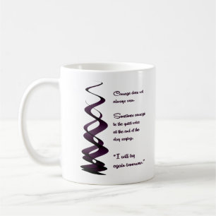 Mug Le courage ne rugit pas toujours