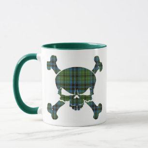 Mug Le crâne de Keith Tartan sans bannière