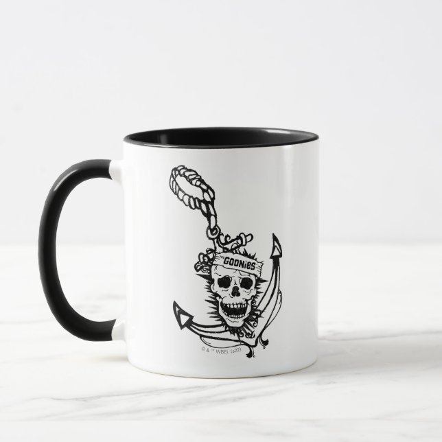 Mug Le crâne et l'Ancre des Goonies (Gauche)