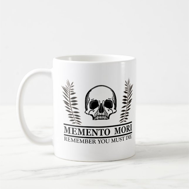 Mug Le crâne Memento mori (Gauche)