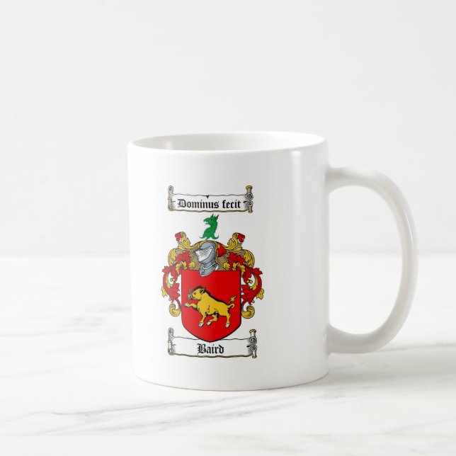 MUG LE CREST DE FAMILLE DE BAIRD - MANTEAU DE BAIRD (Droite)