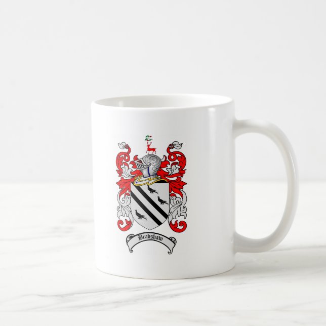 MUG LE CREST DE FAMILLE DE BRADSHAW - MANTEAU DE (Droite)