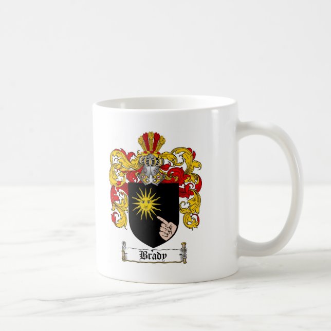 MUG LE CREST DE FAMILLE DE BRADY - MANTEAU DE BRADY (Droite)