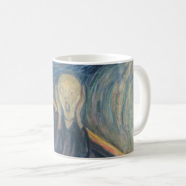 Mug Le cri de Munch (Devant droit)