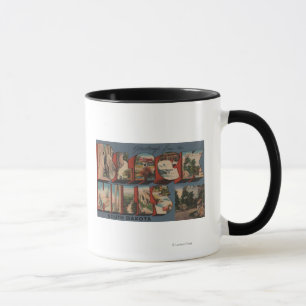 Mug Le Dakota du Sud - Black Hills - mont Rushmore