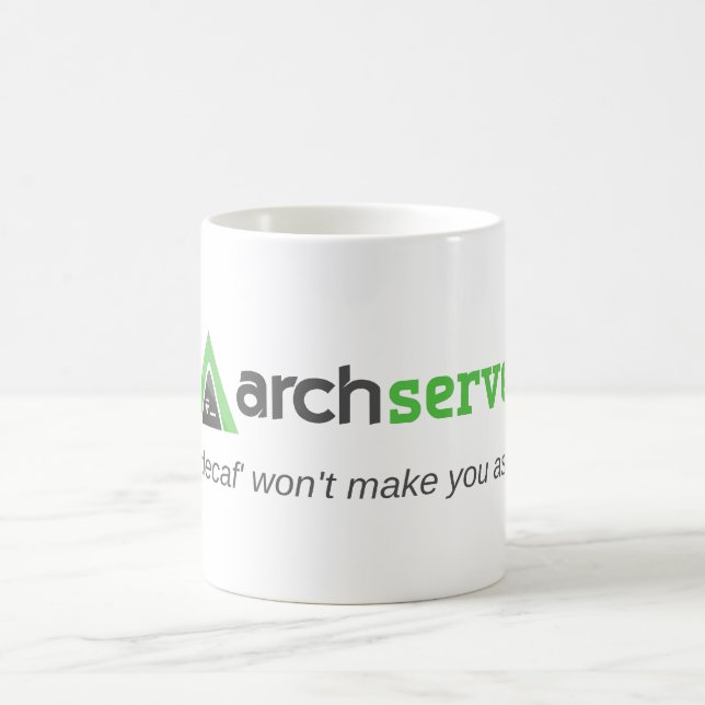 Mug Le Decaf potable ne vous incitera pas aussi à vous (Centre)