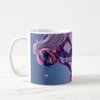 Mug Le design de la fille rose
