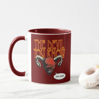 Mug Le diable que vous connaissez Dk Red BG