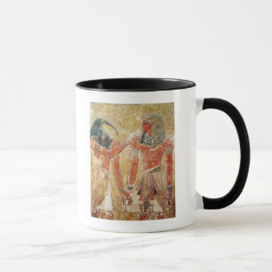 Mug Le dieu Thoth avec Seti I dans la tombe de Seti
