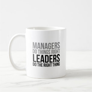 Mug Le directeur font des choses les Chefs que droits