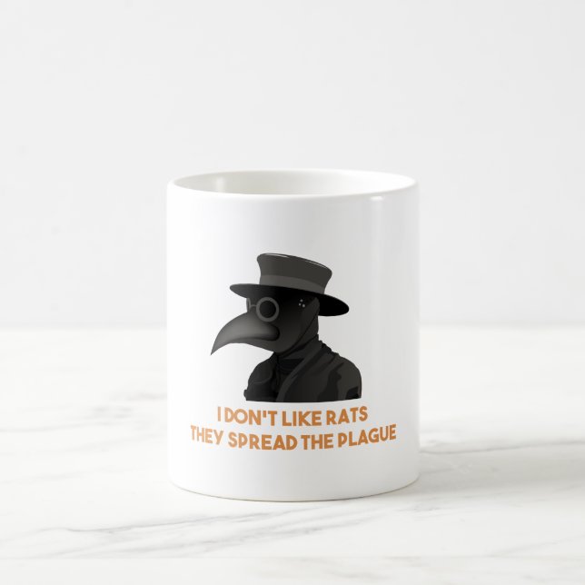 Mug Le docteur de la peste médiévale n'aime pas les ra (Centre)