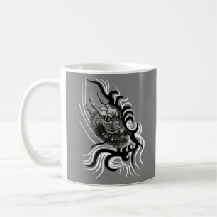 Mug Le dragon chinois à la toiture de tatouage