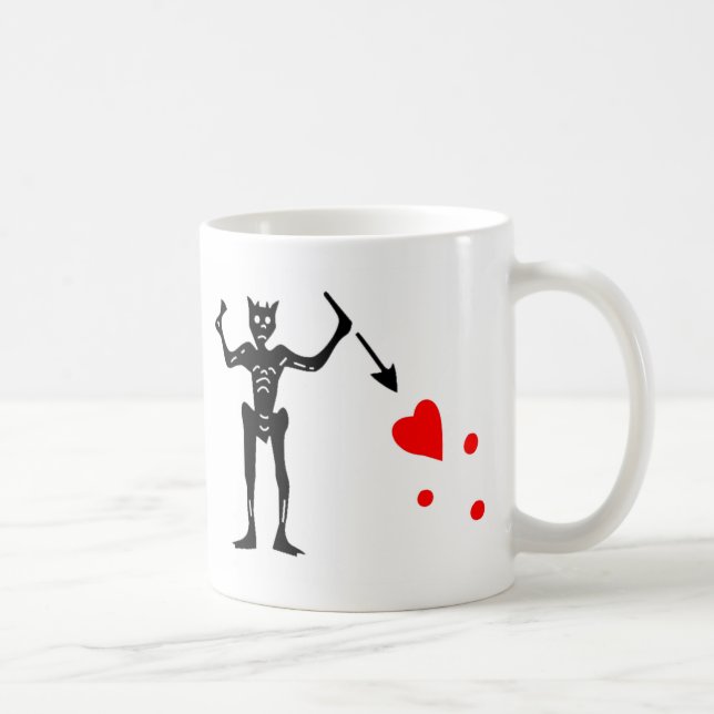 Mug Le drapeau authentique de Blackbeard (Droite)