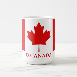 Mug Le drapeau de la feuille d'érable du Canada