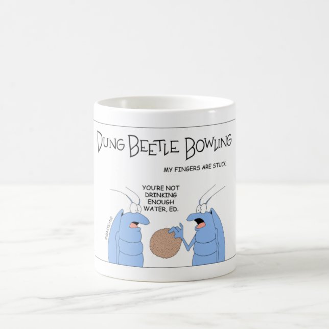 Mug Le dung Beetle va au bol (Centre)