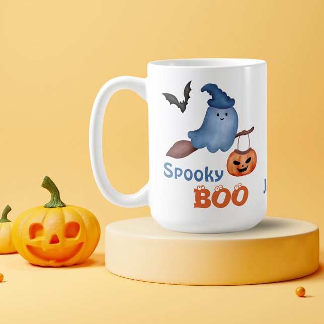 Mug Le Éffrayant Boo Trick ou Treat Kid’s Halloween (Créateur téléchargé)