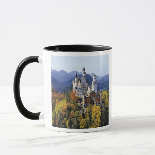Mug Le fantaisiste Neuschwanstein est l'un des trois (Gauche)